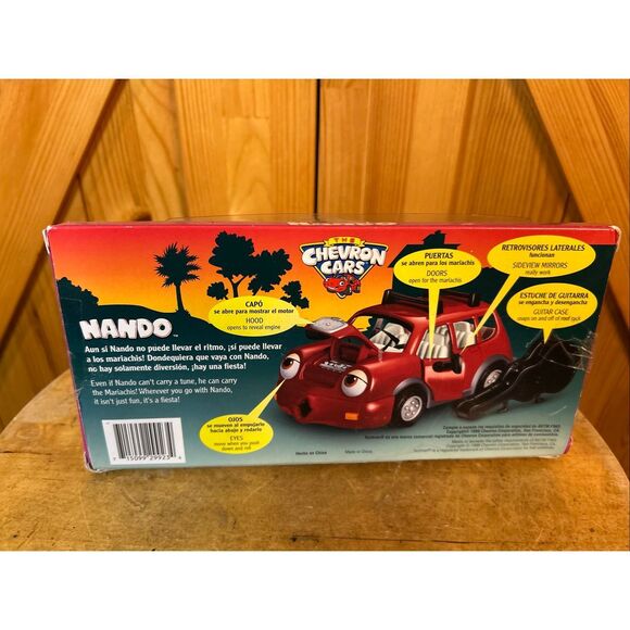 Vintage Chevron Collectible Car Nando 1999 (6135) - Picture 6 of 6